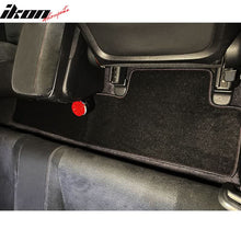 Load image into Gallery viewer, Car Floor Mat for 2006-2011 Honda Civic Black Red Stitch 3PC Nylon
