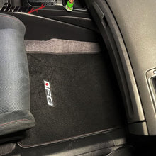 Load image into Gallery viewer, Car Floor Mat for 2006-2011 Honda Civic Black Red Stitch 3PC Nylon