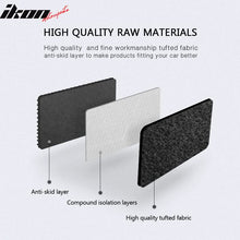 Load image into Gallery viewer, Car Floor Mat for 2003-2010 Porsche Cayenne Black Carpet 4PC Nylon