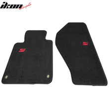 Load image into Gallery viewer, Car Floor Mat for 2000-2009 Honda S2000 Black Red Si Logo 2PC Nylon