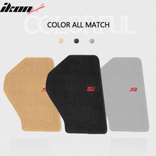 Load image into Gallery viewer, Car Floor Mat for 2000-2009 Honda S2000 Black Red Si Logo 2PC Nylon