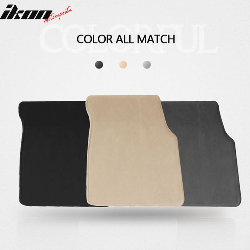 Car Floor Mat for 1994-2001 Acura Integra Beige Carpet 5PC Nylon