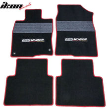 Load image into Gallery viewer, Car Floor Mat for 2016-2021 Honda Civic Black Gray Stripe 4PC Nylon