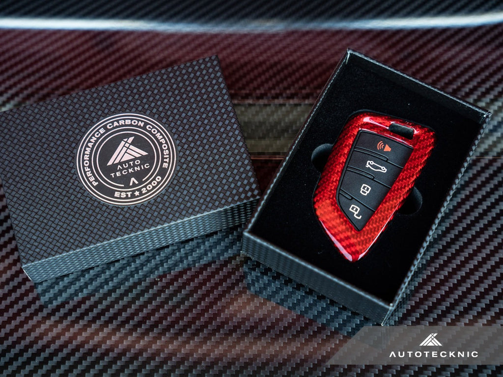 AutoTecknic Dry Carbon Remote Key Case - A90/ A91 Supra 2020-Up