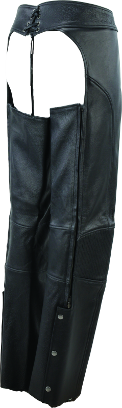 Kuryakyn By River Road Sierra Leather Chaps Black Womens - Small