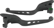 Load image into Gallery viewer, Bikers Choice 15-17 FLST FXST Black O Series Holed Lever Set