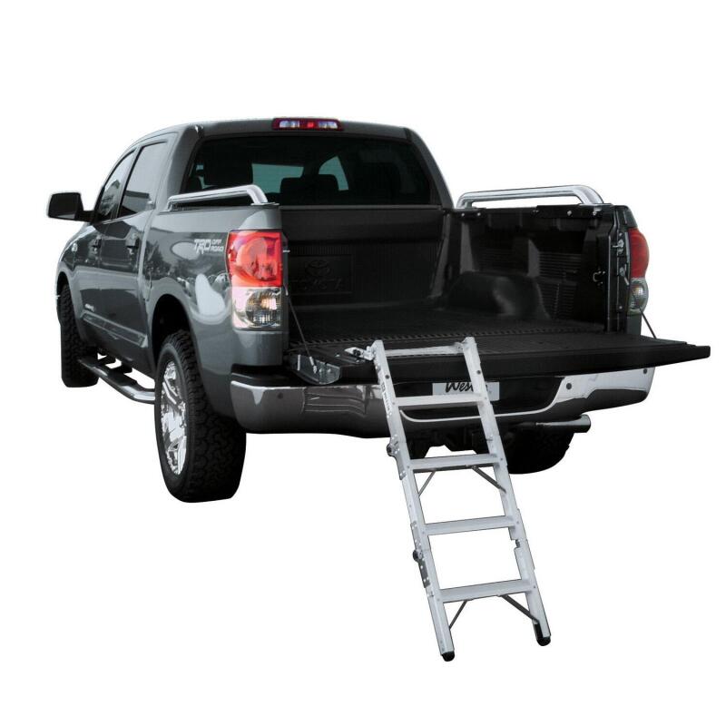 Westin Truck-Pal Tailgate Ladder - Aluminum