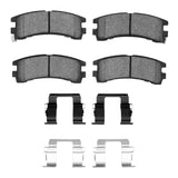 R1 88-95 Nissan Pathfinder Rear Ceramic Pads & Hardware Kit