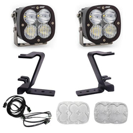 Baja Designs 2023+ Ford F250/F350 Super Duty XL80 Drive/Combo A-Pillar Kit - White
