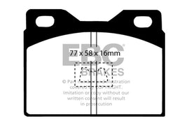 EBC S2 Kits Greenstuff Pads and USR Rotors