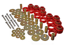 Load image into Gallery viewer, Energy Suspension Body Mount Set Inc. Hardware - Red