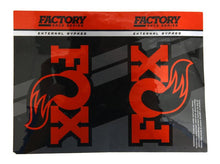 Load image into Gallery viewer, Fox Racing Shox Decals For 2.5 Series Reservoir, Black w/Orange Logo