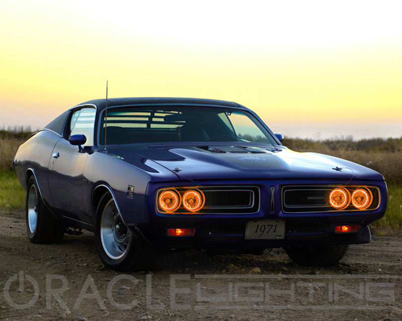 Oracle Pre-Installed Lights 5.75 IN. Sealed Beam - ColorSHIFT Halo NO RETURNS