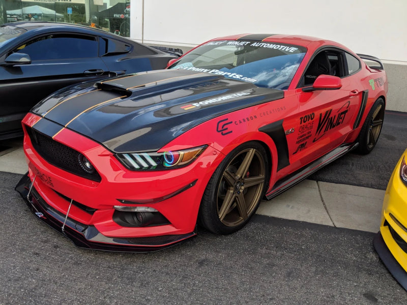 Oracle 15-17 Ford Mustang V6/GT/Shelby Dynamic DRL  w/ Halo Kit - ColorSHIFT - Dynamic NO RETURNS