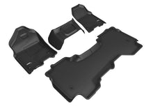Load image into Gallery viewer, 3D MAXpider 2019-2020 Dodge Ram 1500 Quad Cab Kagu 1st &amp; 2nd Row Floormats - Black