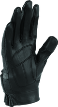 Load image into Gallery viewer, Kuryakyn By River Road Tucson Leather Perforated Gloves Black Womens - Small