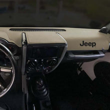 Load image into Gallery viewer, Covercraft 11-14 Jeep Wrangler (JK) w/ Light Sensor Limited Edition Custom Dash Cover w Jeep Logo