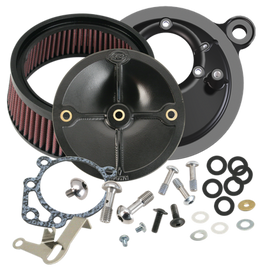 S&S Cycle 93-99 BT w/ Super E/G Carb Stealth Air Cleaner Kit w/o Cover