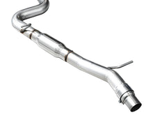 Load image into Gallery viewer, AWE MK8 Volkswagen Golf R 3in Track Edition Quad Exhaust - Chrome Silver Tips