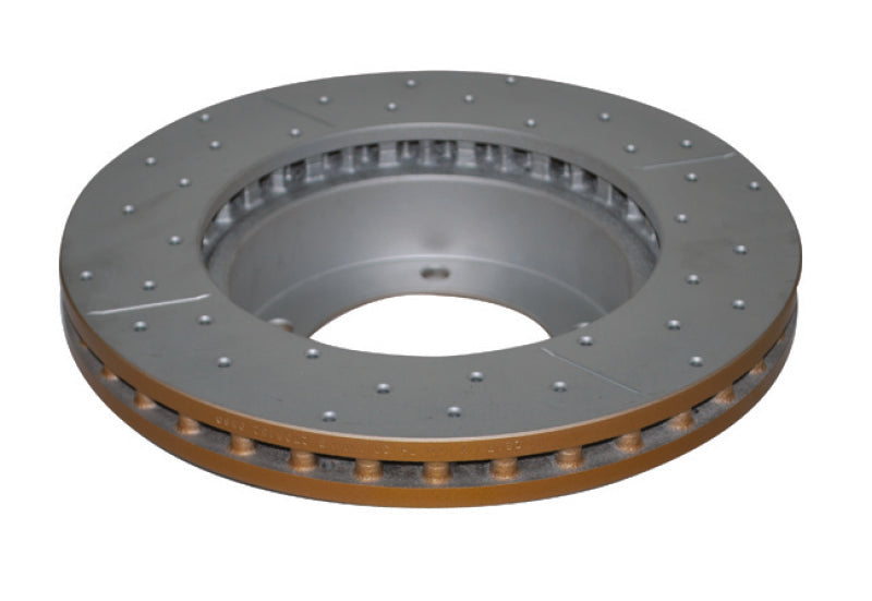 DBA 98-05 Lexus LX 470 / 98+ Toyota Landcruiser 100 Series Front Drilled & Slotted 4000 Series Rotor