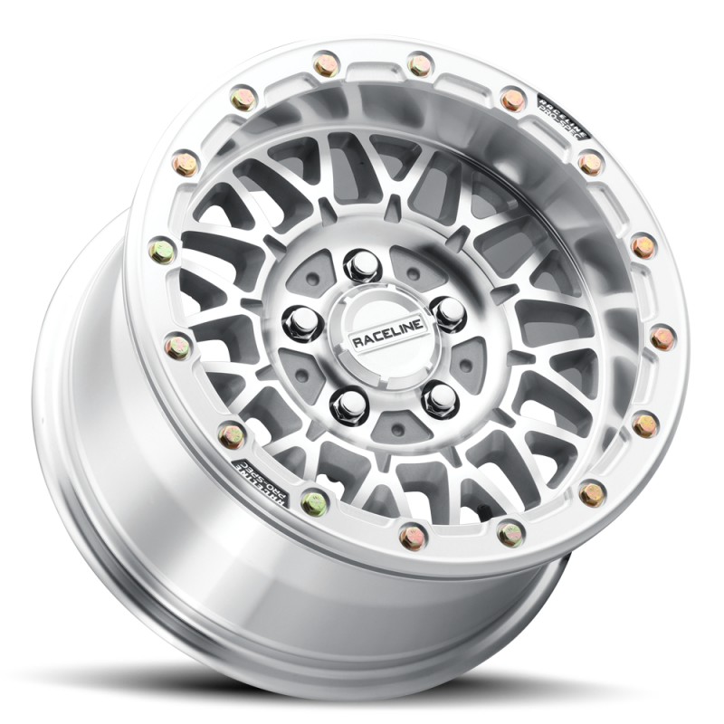 Raceline A15 Omega 15x10in / 4x137 BP / 10mm Offset / 110.18mm Bore - Machined
