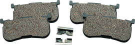 Twin Power 14 Up Trike Models Organic Brake Pads Replaces H-D 41300033 Rear