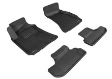 Load image into Gallery viewer, 3D MAXpider 2008-2010 Dodge Challenger Kagu 1st &amp; 2nd Row Floormats - Black