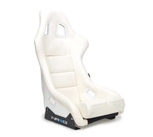 Load image into Gallery viewer, NRG FRP Bucket Seat White Vinyl Material (Large)