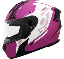 Load image into Gallery viewer, THH Helmets T810S Hayate Metallic Pink/White - XL