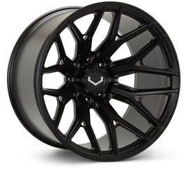Vossen VFX-03 24x12 - 8x180 - ET44 - Ultra Deep - 124.3 - Satin Black Wheel