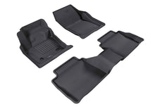 Load image into Gallery viewer, 3D MAXpider 2013-2016 Ford Fusion Kagu 1st &amp; 2nd Row Floormats - Black