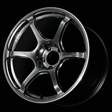 Load image into Gallery viewer, Advan RG-4 17x7.5 / +38 Offset / 4-100 / 63mm Bore / Racing Hyper Black &amp; Ring