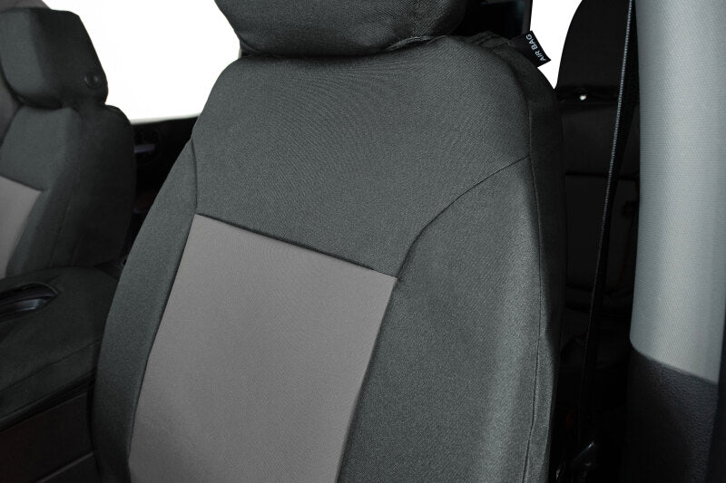 Covercraft 21-24 Chevrolet Tahoe/ Endura PrecisionFit Custom Front Row Seat Covers - Charcoal/Silver