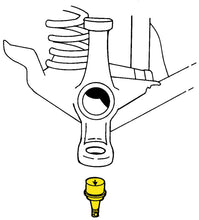 Load image into Gallery viewer, MOOG 2018 Jeep Wrangler JK Front Lower Ball Joint
