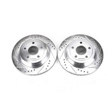 Load image into Gallery viewer, Power Stop 09-10 Chevrolet Cobalt Rear Evolution Drilled &amp; Slotted Rotors - Pair