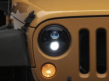 Load image into Gallery viewer, Raxiom 07-18 Jeep Wrangler JK Axial Series DB1 LED Headlights- Black Housing- Clear Lens