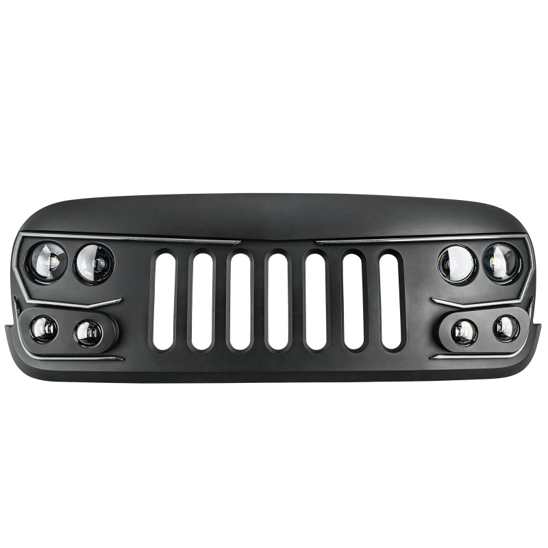 Oracle VECTOR Series Full LED Grille - Jeep Wrangler JK - NA NO RETURNS