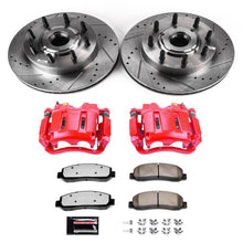 Load image into Gallery viewer, Power Stop 05-07 Ford F-250 Super Duty Front Z36 Truck &amp; Tow Kit w/Cals