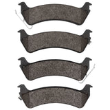 DFC 93-94 Jeep Grand Cherokee Rear 5000 Advanced Semi Metallic Brake Pads