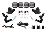 Diode Dynamics 2022 Toyota Tundra SS5 Grille CrossLink Lightbar Kit - Pro White Combo