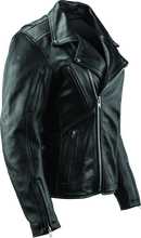 Load image into Gallery viewer, Kuryakyn By River Road Ironclad Classic Leather Jacket Black Womens - Small