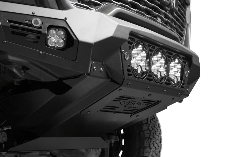 Addictive Desert Designs 2025+ Ram RHO Bomber Front Bumper - 3 Baja Designs LP6