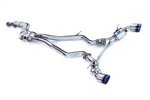 Load image into Gallery viewer, Invidia 2019+ Toyota Supra Dual N1 w/ Valve Rolled Titanium Tip Cat-back Exhaust
