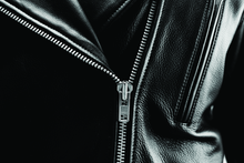 Load image into Gallery viewer, Kuryakyn By River Road Ironclad Classic Leather Jacket Black - Small