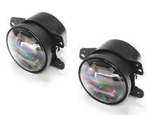Load image into Gallery viewer, Raxiom 07-18 Jeep Wrangler JK Axial Series LED Angel Eye Fog Lights- Amber and White