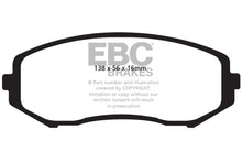 Load image into Gallery viewer, EBC 08+ Suzuki Grand Vitara 2.4 Greenstuff Front Brake Pads