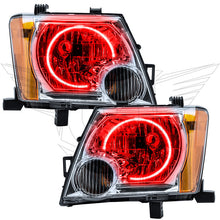 Load image into Gallery viewer, Oracle 05-14 Nissan Xterra LED Headlight Halo Kit - Red