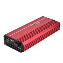 Load image into Gallery viewer, DS18 1-Channel Class D Full-Range Monoblock 8000 Watts RMS at1 ohm DPIV1/0 Terminals Included Red