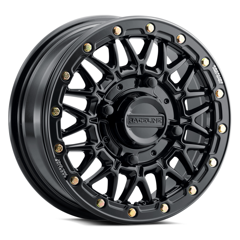 Raceline A15 Omega 15x6in / 6x139.7 BP / 74mm Offset / 78.1mm Bore - Gloss Black
