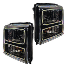 Load image into Gallery viewer, Oracle 05-07 Ford F-250/350 SMD HL - Black - ColorSHIFT w/ 2.0 Controller SEE WARRANTY